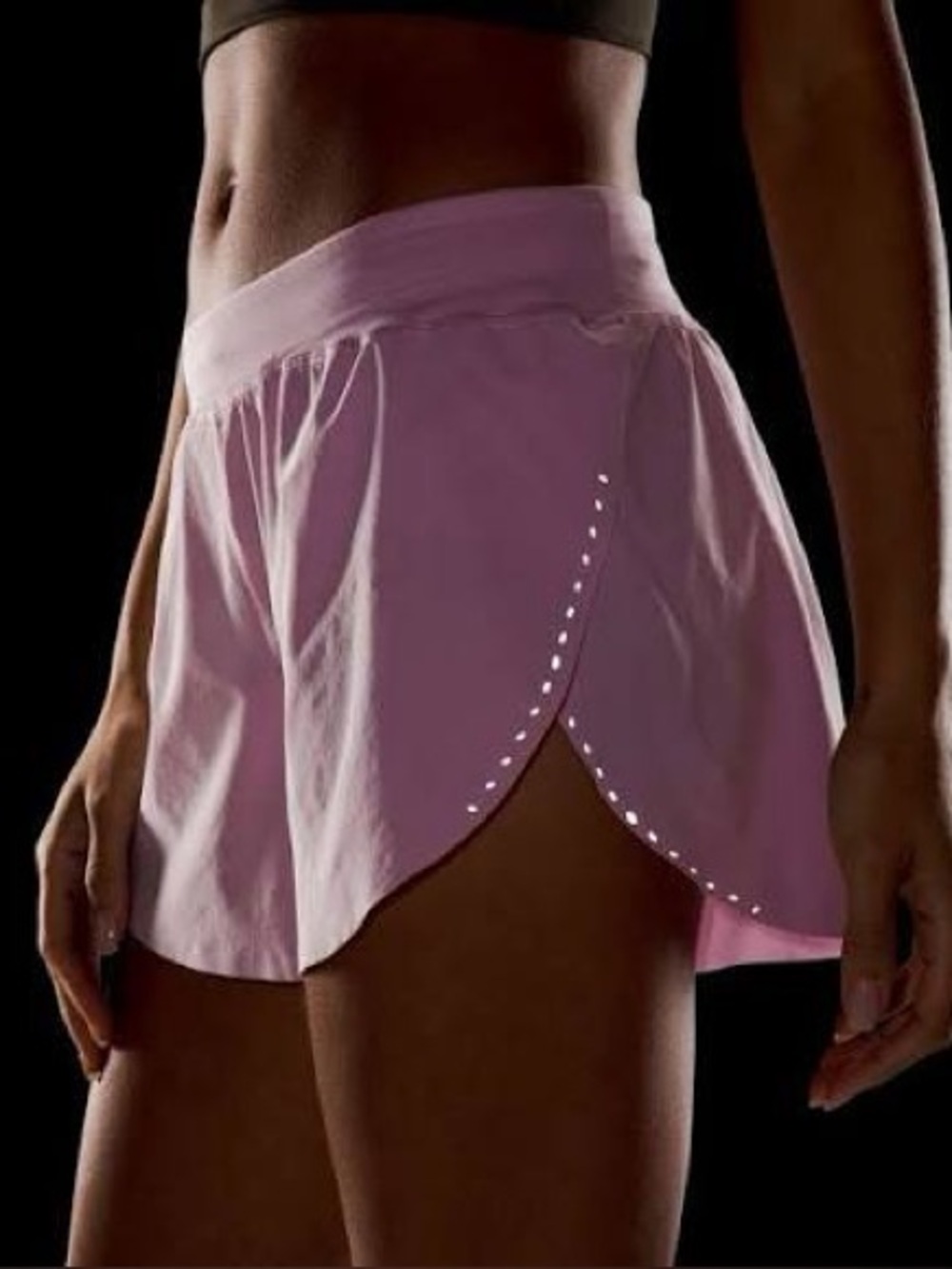 Lululemon Find Your Pace High-Rise Lined Short 3" Pink Peony Size 8